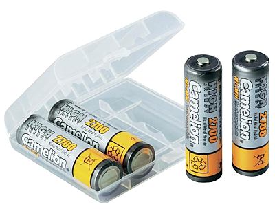 Rechargeable batteries aa 2700 mah nimh Camelion