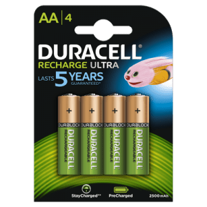 Duracell rechargeable battery AA