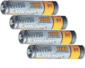 Camelion rechargeable AAA battery