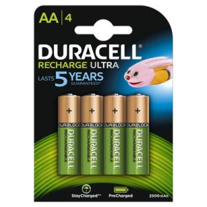 Duracell oplaadbare batterij AA